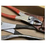 Craftsman, Crescent, Truecraft, and Fuller Pliers Set including Slip Joint Pliers