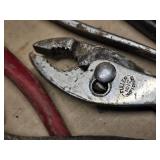 Craftsman, Crescent, Truecraft, and Fuller Pliers Set including Slip Joint Pliers