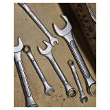 Lot of Various Wrenches including Craftsman and Drop Forged Brands