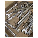 Lot of Various Wrenches including Craftsman and Drop Forged Brands