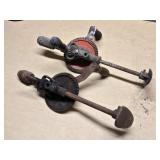 Antique Hand Crank Drills