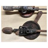 Antique Hand Crank Drills