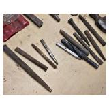 Lot of Vintage Hand Tools including Hammers, Wrenches, and Extractor Set