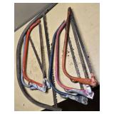 Lot of Bow Saws