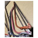 Lot of Bow Saws