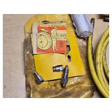 1st Auto Deluxe Siphon Pump, Spalding All Sport Inflating Pump, and Super-Air Heavy Duty Inflating Pump with Hose and Accessories
