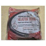Automobile Replacement Heater Hose 3/4 Inch Inside Diameter 6 Ft Length