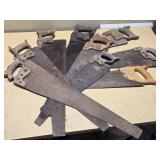 Vintage Hand Saws Lot