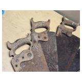Vintage Hand Saws Lot