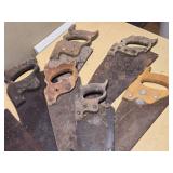 Vintage Hand Saws Lot