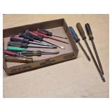 Lot of Mixed Screwdrivers