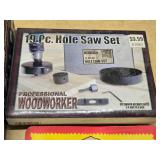 19 Pc. Professional Woodworker Hole Saw Set and SuperCut Bandsaw Blade