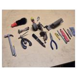Hammer, Pliers, and Utility Knives
