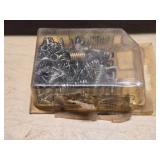 Box of Various Metal Springs and Fasteners