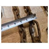Heavy Duty Chains with Hooks and Connectors - Long one is 160"