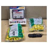 Fi-Shock SS-525CS Light Duty Fence Energizer and DARE Snug Super T-Post Insulator Set