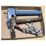 Caulk Guns, Pipe Cutter, and Flaring Tool