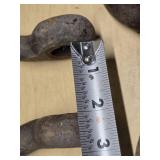 Steel Shackles Set including Various Sizes, Some with Pin Holes