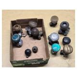 Lot of Vintage Steering Wheel Knobs