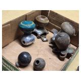 Lot of Vintage Steering Wheel Knobs