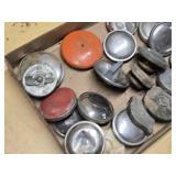 Radiator and Fuel Caps Assortment with Various Styles and Colors
