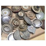 Radiator and Fuel Caps Assortment with Various Styles and Colors