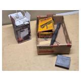 Electric Can Opener, Door Hanger, and Printing Plate