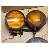 Vintage Tractor or Vehicle Lights Lot