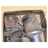 Antique Car Horns with Wiring and Mounting Flanges