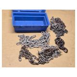 Chains and Blue Storage Box