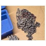 Chains and Blue Storage Box