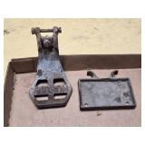 Hudson Cast Iron Foot Pedal and Mounting Bracket