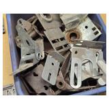 Metal Garage Door Brackets and Hardware Lot
