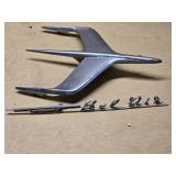 Chevrolet Bel Air Hood Ornament and Nameplate