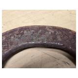 Vintage Horseshoes and Stakes Set for Outdoor Game Play