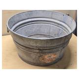 Wheeling Corrugating Company Metal Tub