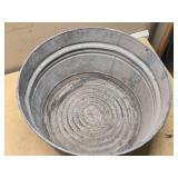 Wheeling Corrugating Company Metal Tub