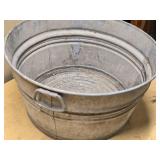 Wheeling Corrugating Company Metal Tub