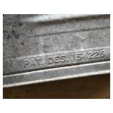 Galvanized Metal Wash Tub with Basin