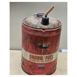LeMans Snobil Fuel 6 Gallon Gasoline-Oil Mixture Can