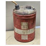 LeMans Snobil Fuel 6 Gallon Gasoline-Oil Mixture Can