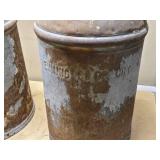 Henning Co-Op and Other Creamery Milk Cans