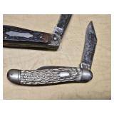 Lot of Pocket Knives including Barlow and Sabre Vintage Knives