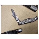 Lot of Pocket Knives including Barlow and Sabre Vintage Knives