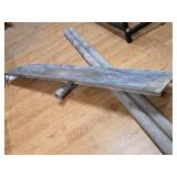 Kraft Magnesium Bull Float with Handles - Slight Warp