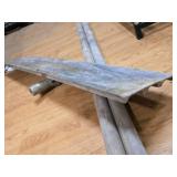 Kraft Magnesium Bull Float with Handles - Slight Warp