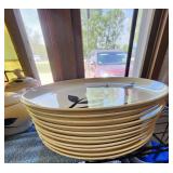 Set of Genuine Handpainted Dinnerware - Underglazed, Detergent Proof