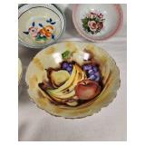 Hand-painted Decorative Ceramic Bowls and Plates