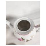 Edwin M. Knowles China with Floral Design and Norleans Japan Teapot