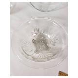 Pyrex and Fire-King Glass Bakeware including Pie Plate, Casserole Dish, and Mixing Bowls